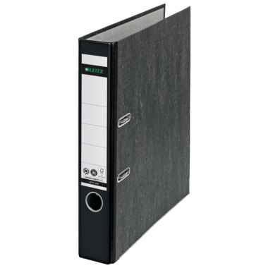 Ordner Leitz 1050 A4 52mm schwarz Pappe