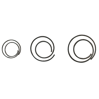 Büroklammer Alco 270 Ø20mm Circular spiralförmig, glanzvernickelt
