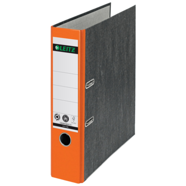Ordner Leitz 1080 Pappe A4 80mm orange 