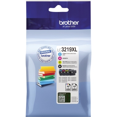 Tintenpa. Multi BROTHER LC3219XL bk/col 