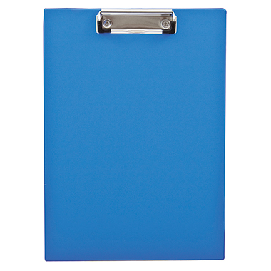 Klemmbrett A4 PP blau Polypropylen