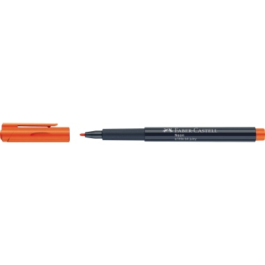 Fasermaler Castell 1608 neon orange 1,5mm Rundspitze