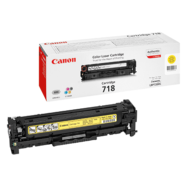 Toner CANON 718 2659B002 yellow 