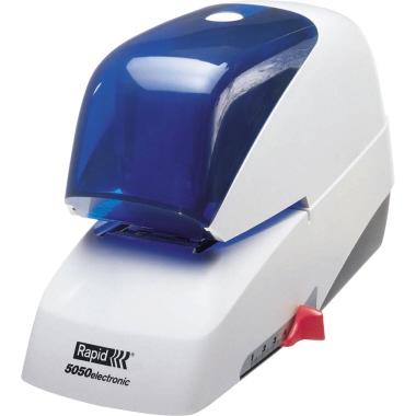 Heftgerät Rapid 5050e blau elektrisch 50 Blatt