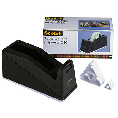 Tischabroller Scotch C10 schwarz 66x25mm