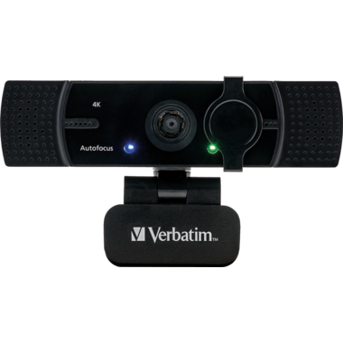 Webcam Verbatim AWC-03 Ultra HD 4K schwarz, 49580