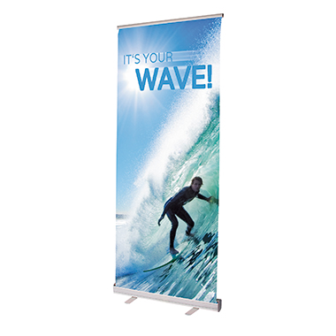 Rollup System Budget Pro 85 cm Stativleinwand