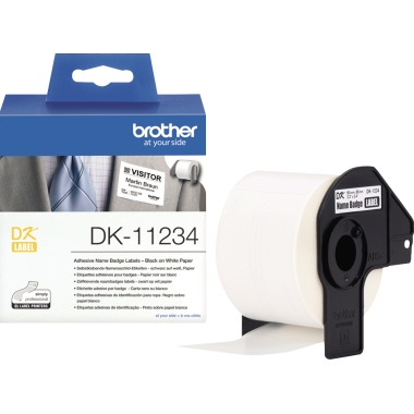 Etiketten Brother DK11234 60x86 mm weiß 