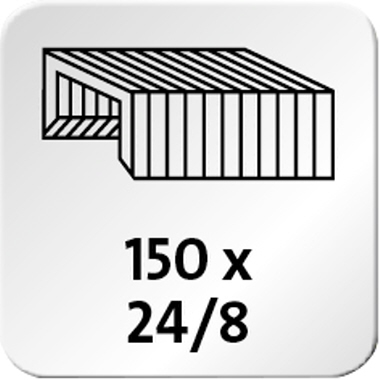 Heftgerät Novus B8FC blau Power On Demand