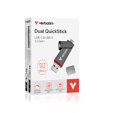 USB Stick Verbatim 32042 3.2 Stick 512GB Dual
