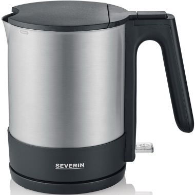 Wasserkocher Severin WK 3409 1,7l silber/schwarz, 2.200w