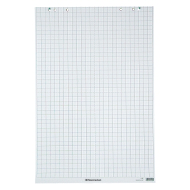 Flipchartblock Soe 1140  kariert/blanko 67x99cm, 20 Blatt