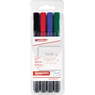 Whiteboardmarker Edding 361 4er Set 1mm