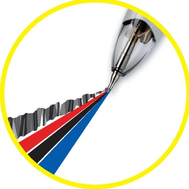 Kugelschreiber BIC 942104 3+1 Vierfarb Kulimine 4 Colours System: