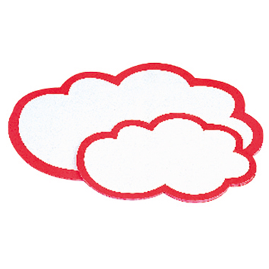 Moderationsk. 770089 Wolke 420x260mm, Kleine , Nicht Selbstklebend