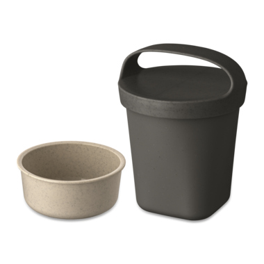 Snackpot 500ml Koziol ash grey 