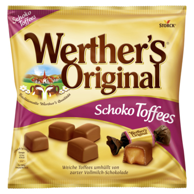 Bonbons Werthers Original Schoko. 180g 