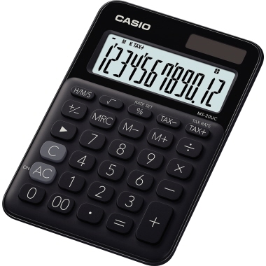 Taschenrechner Casio MS20UCBK schwarz 