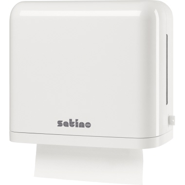 Falthandtuchspender Santino 331020 weiß 32,7x28,3x15,1cm (BxHxT), C+v+zz Falz