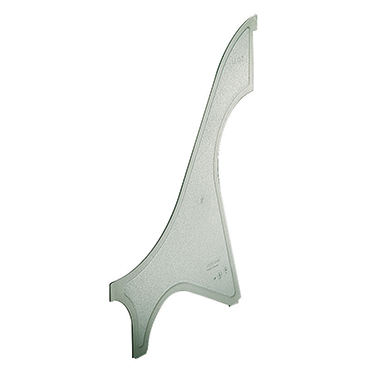 Trennwand Leitz 2429 rauchtopas 