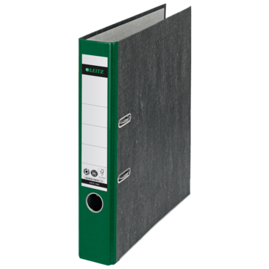Ordner Leitz 1050 Pappe A4 52mm  grün 