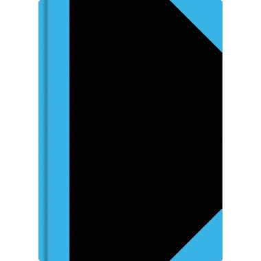 Chinakladde A4 liniert 96 Blatt Schwarz/Blau
