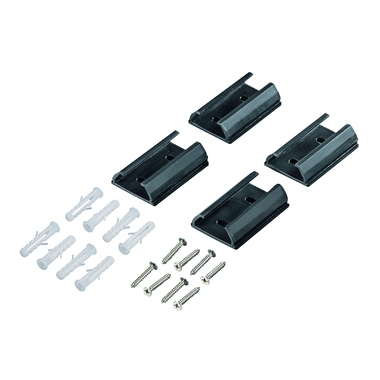 Kabelkanal Alu Hama 110/3,3/1,8 cm schwarz