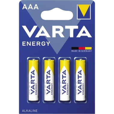 Batterie VARTA AAA LR03 1.5V 4er Alkaline