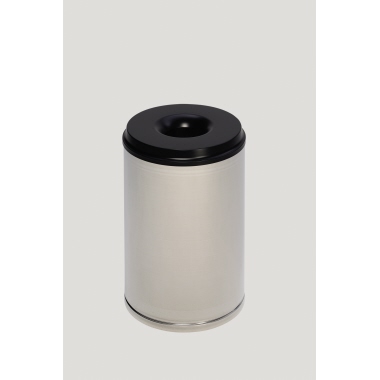 Papierkorb VAR 3144 15l edelstahl Sicherheitspapierkorb