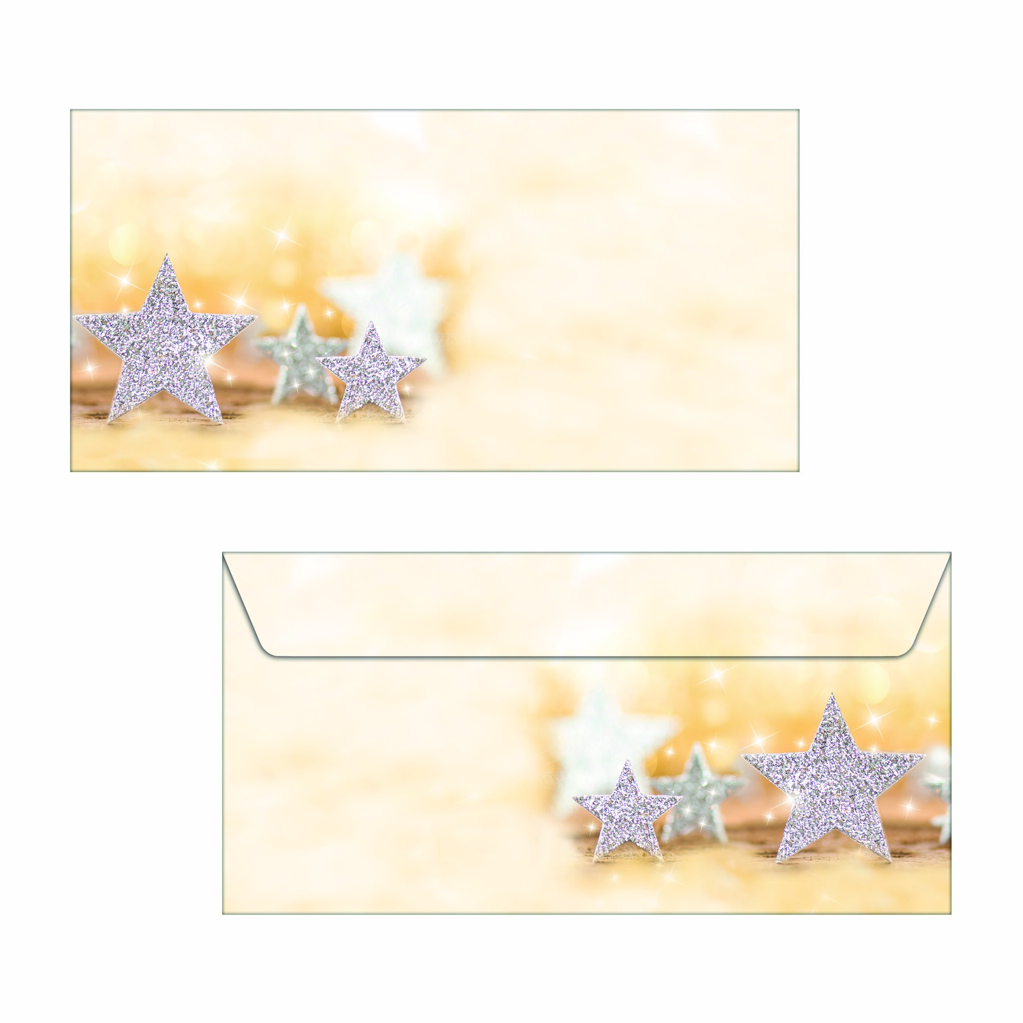 Briefumschlag Sigel DU035 Glit 