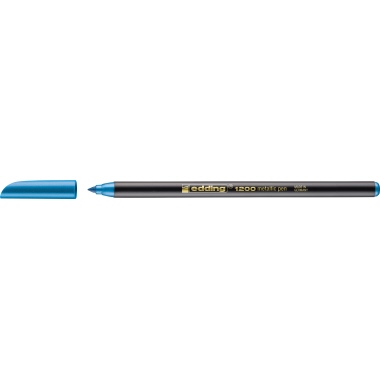 Faserschreiber Edding 1200 blau metallic 0,5-1mm