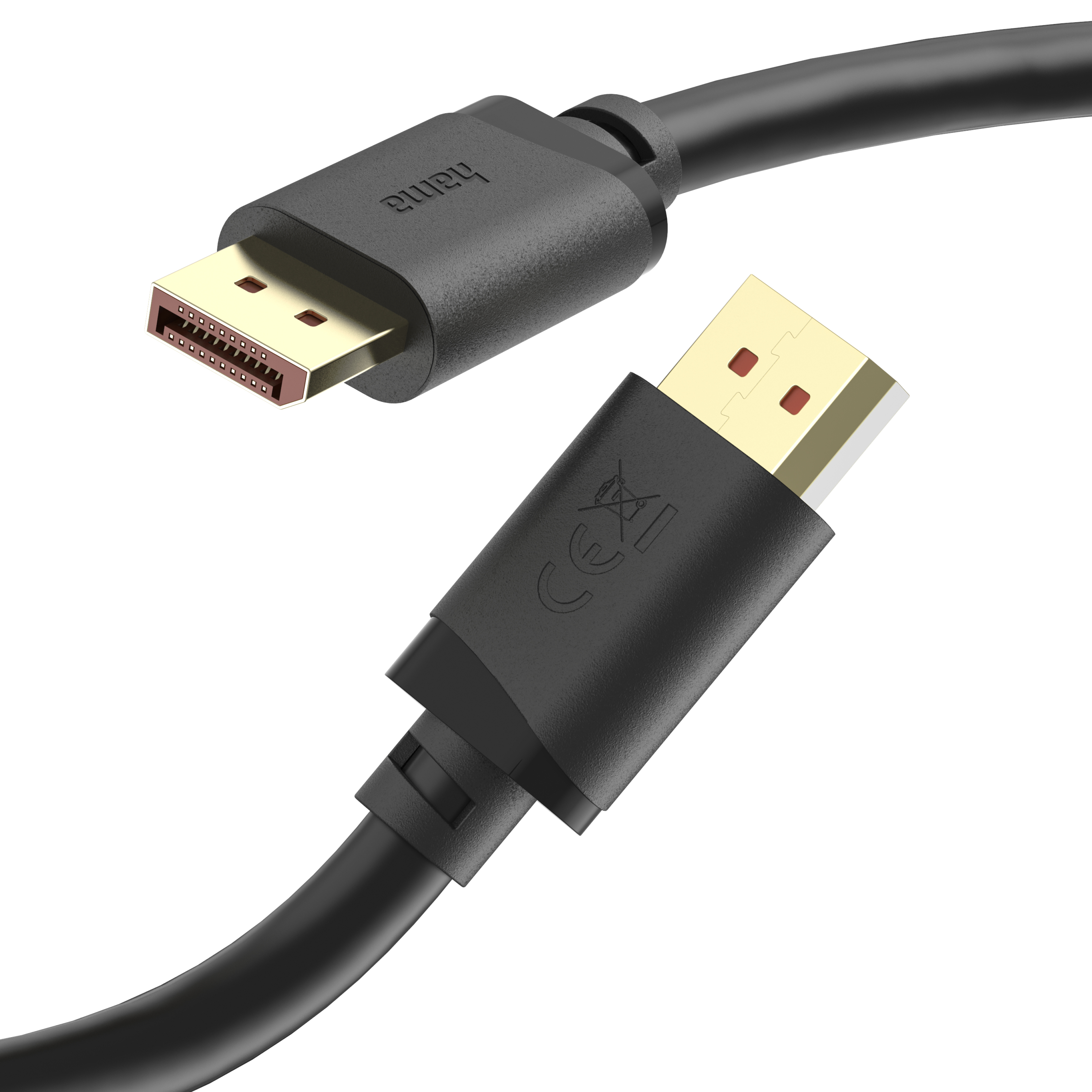 DisplayPort-Kabel Hama 202032 DP 2.1 2m Ultra-HD 16K 80 Gbit/s