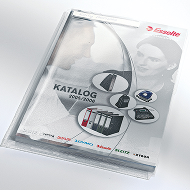 Sichthülle Leitz 4054 A4 0,20mm farblos Pvc-weichfolie,genarbt,beschriftungsfes