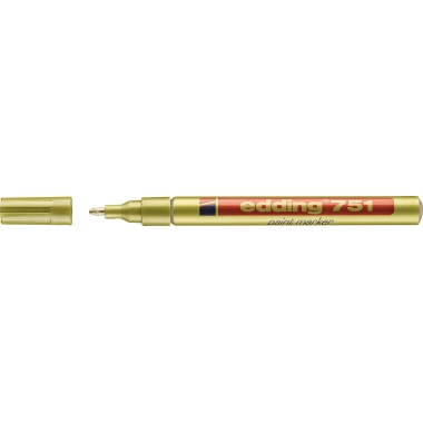 Lackmarker edding 751 gold 1-2mm  