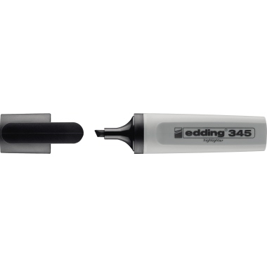 Textmarker Edding 345 2-5mm grau 