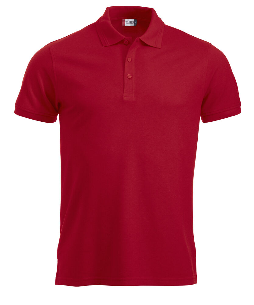 Polo Clique Manhattan rot 2XL 