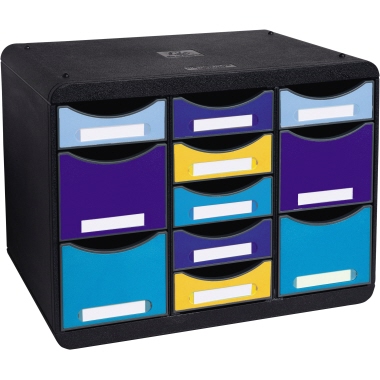 Schubladenbox Exca. 3137202D 7F Bee Blue, Store Box Multi