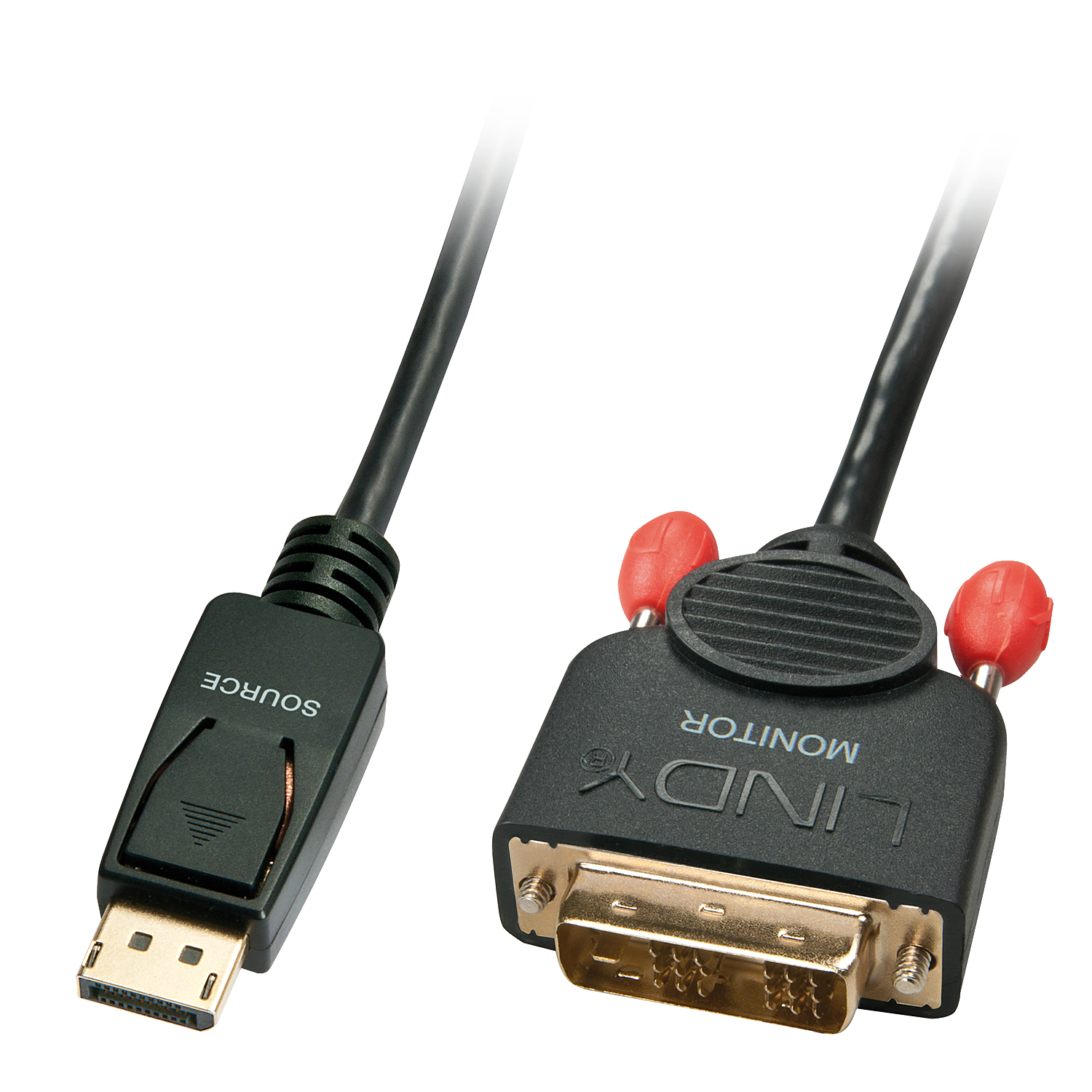 Videokabel Lindy 41489 0.5m DisplayPort an DVI