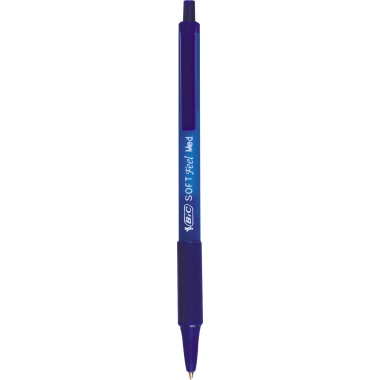 Kugelschreib.BIC Soft Feel Clic Grip bl. Blau