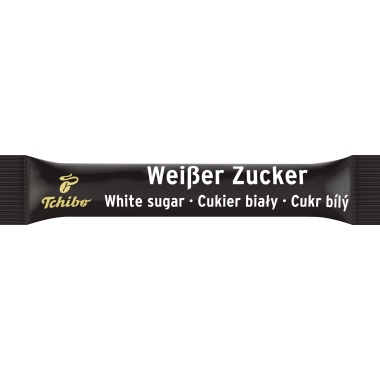 Zuckersticks Tchibo weiß. Zucker 1000St. 