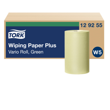 Wischtuch Tork 129255 2lag. 55m grün 23x27,5cm, Advanced 420, f. W5, 200Bl