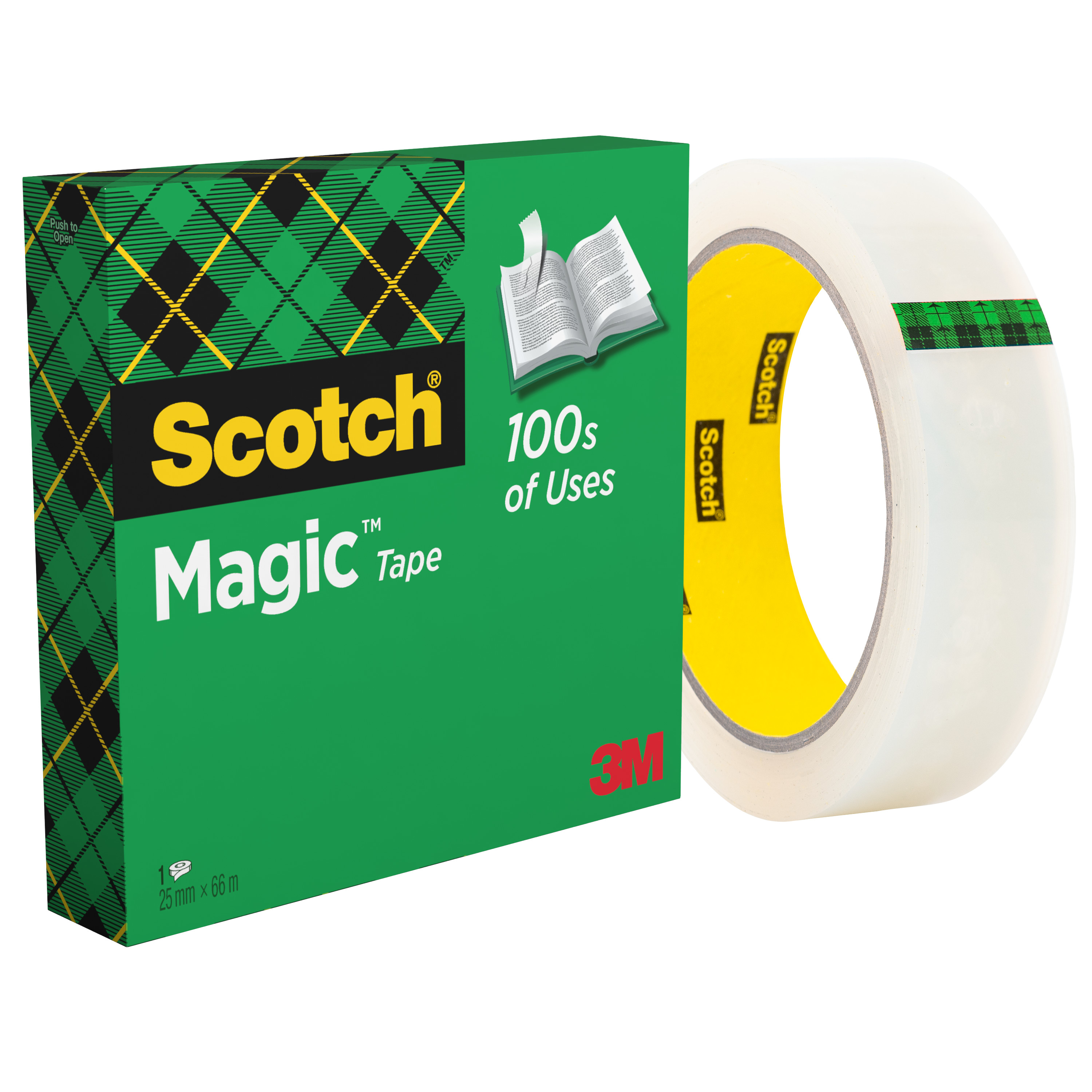 Klebefilm Scotch 810 66mx25mm unsichtbar 