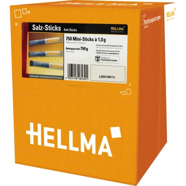 Salzsticks Hellma 1,0g 