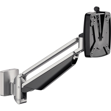 Monitortragarm Novus Clu I SW silber 