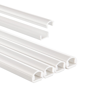 Kabelkanal Hama 220980 ws 100X1,1X1cm, Pvc, Sk, Halbrund