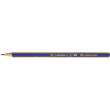 Bleistift Castell Goldfaber 1221 2B 