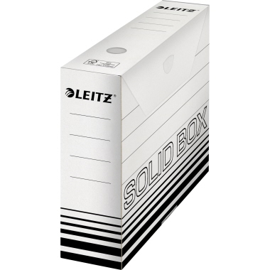 Archivbox Leitz Solid 6127 80mm weiß 