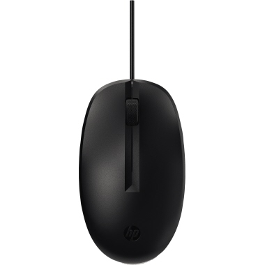 Maus HP 128 Laser kabelgebunden schwarz 