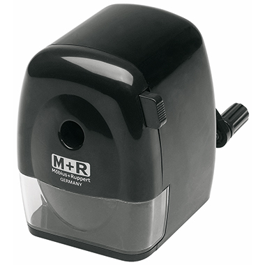 Spitzmaschine M+R 0981 schwarz 0 , Mit Kurbel, Gummierte Krallen, Auto-