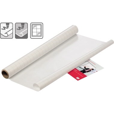 Whiteboardfolie Nobo 1905157 80x60cm kar Elektrostatisch Geladen, Für Glatt
